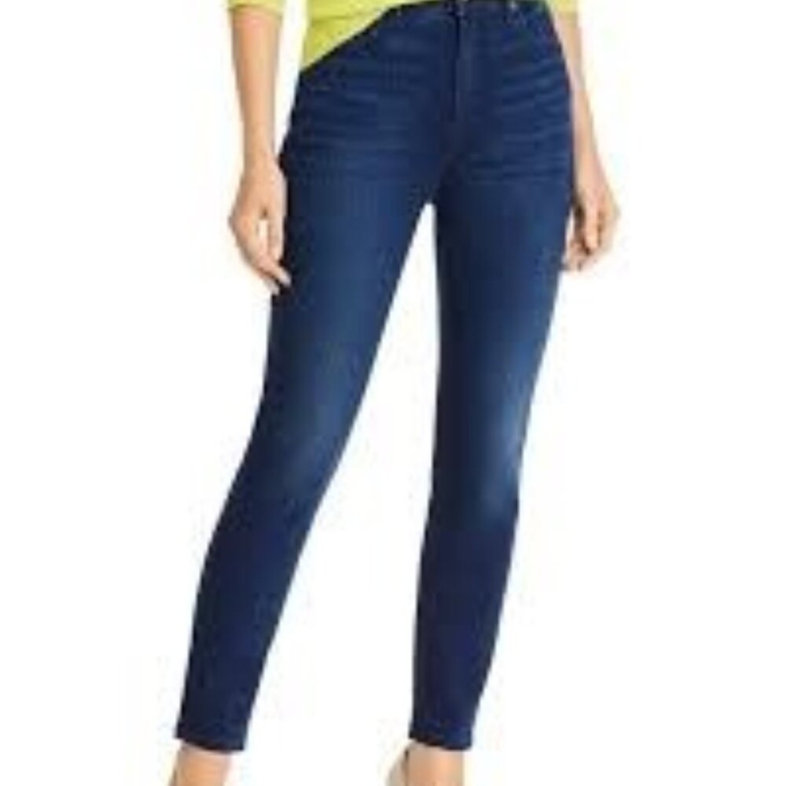 7fam Aubrey Super High Waist Ankle Skinny Jeans In Luxe Vintage Luna, 34